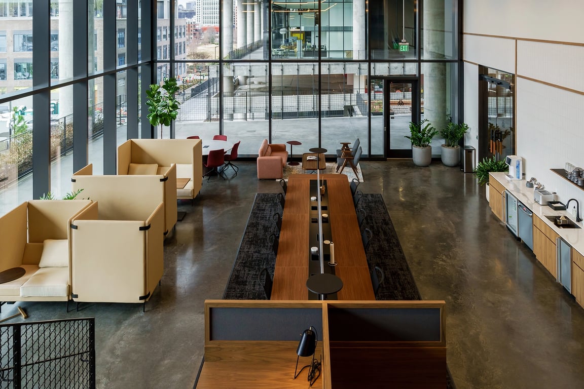 An interior shot of Industrious - Old Fourth Ward