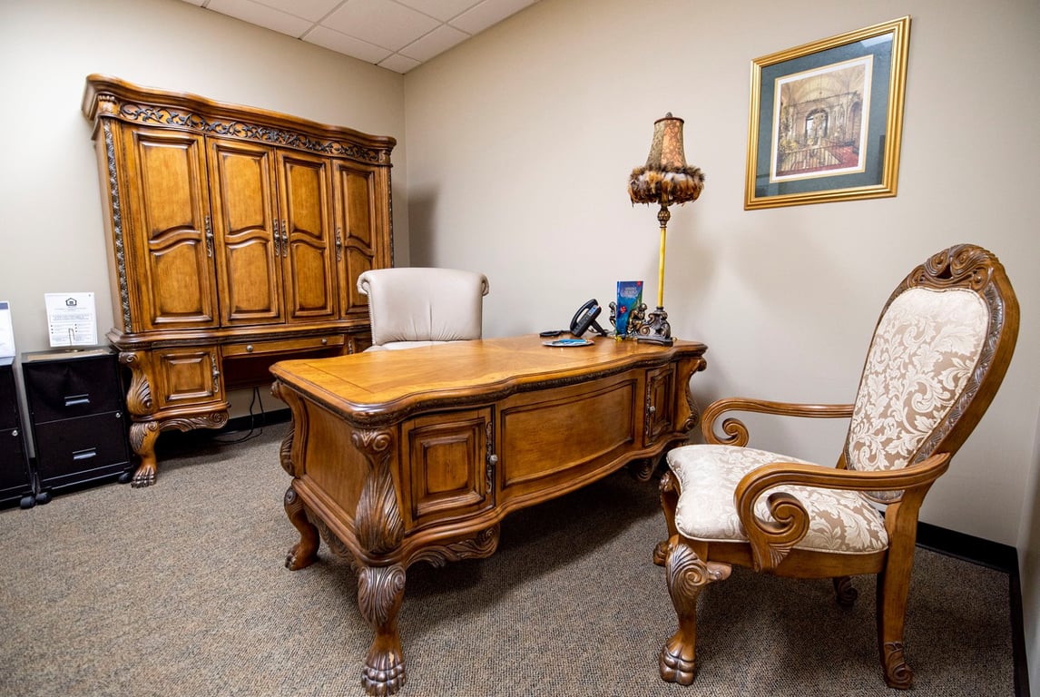 An interior shot of Private Office for 3