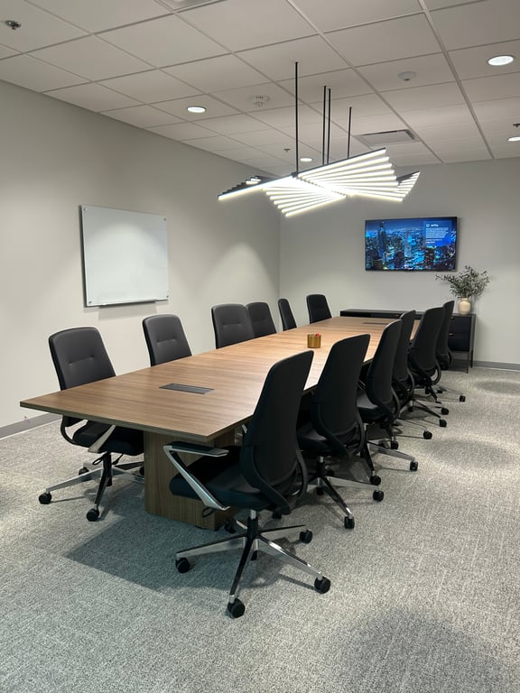 An interior shot of Large Conference Room
