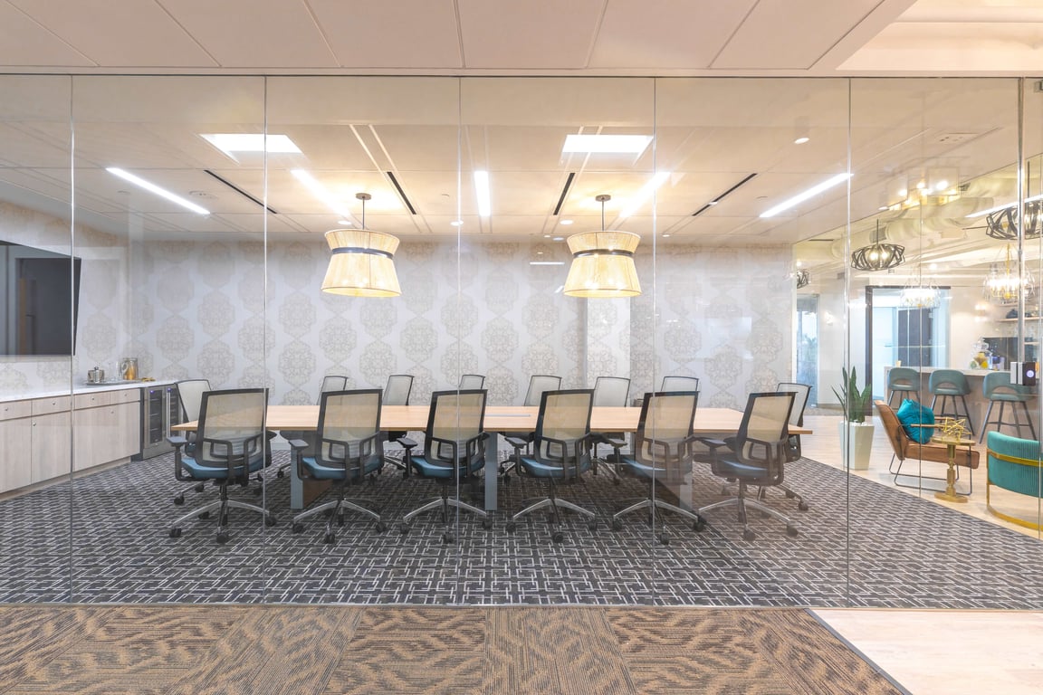 An interior shot of Boardroom