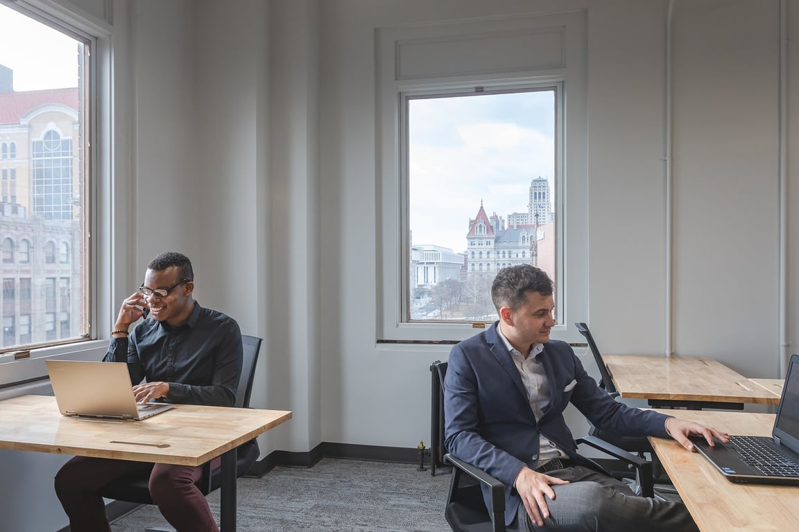 An interior shot of Team Day Office