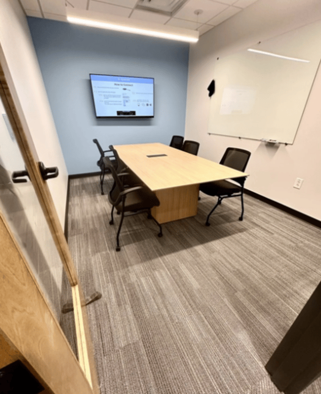 An interior shot of Eagleville