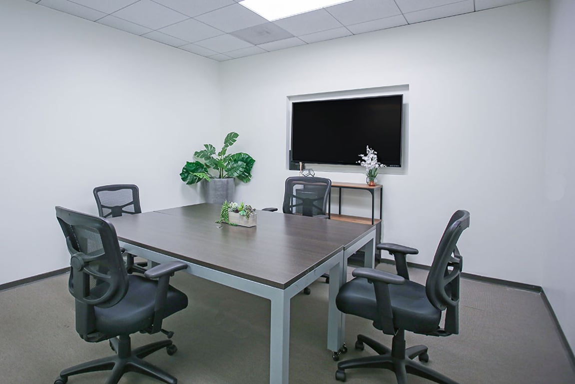 An interior shot of 4 person meeting room 3rd Floor