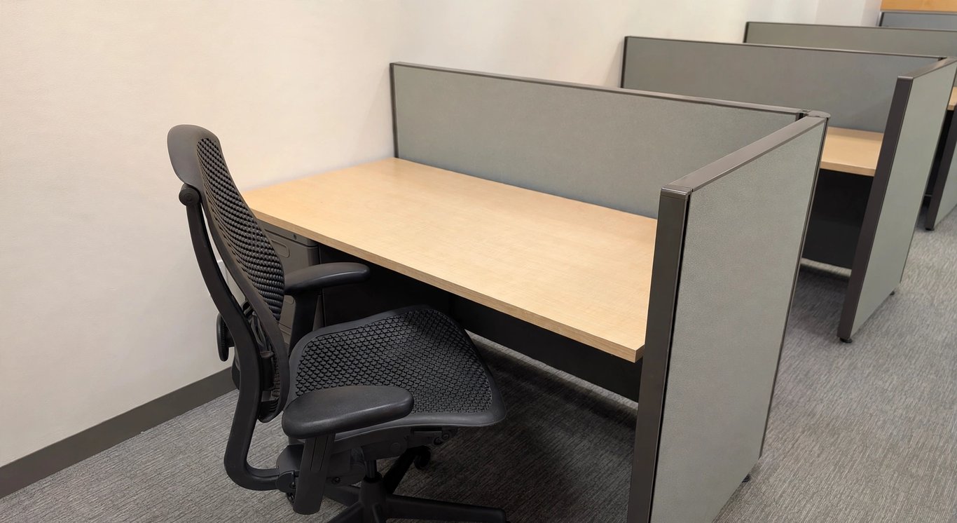 An interior shot of Workstation