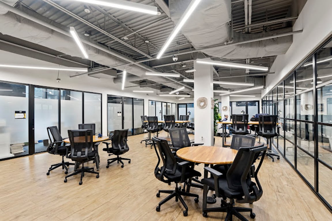 An interior shot of Venture X - Ashburn