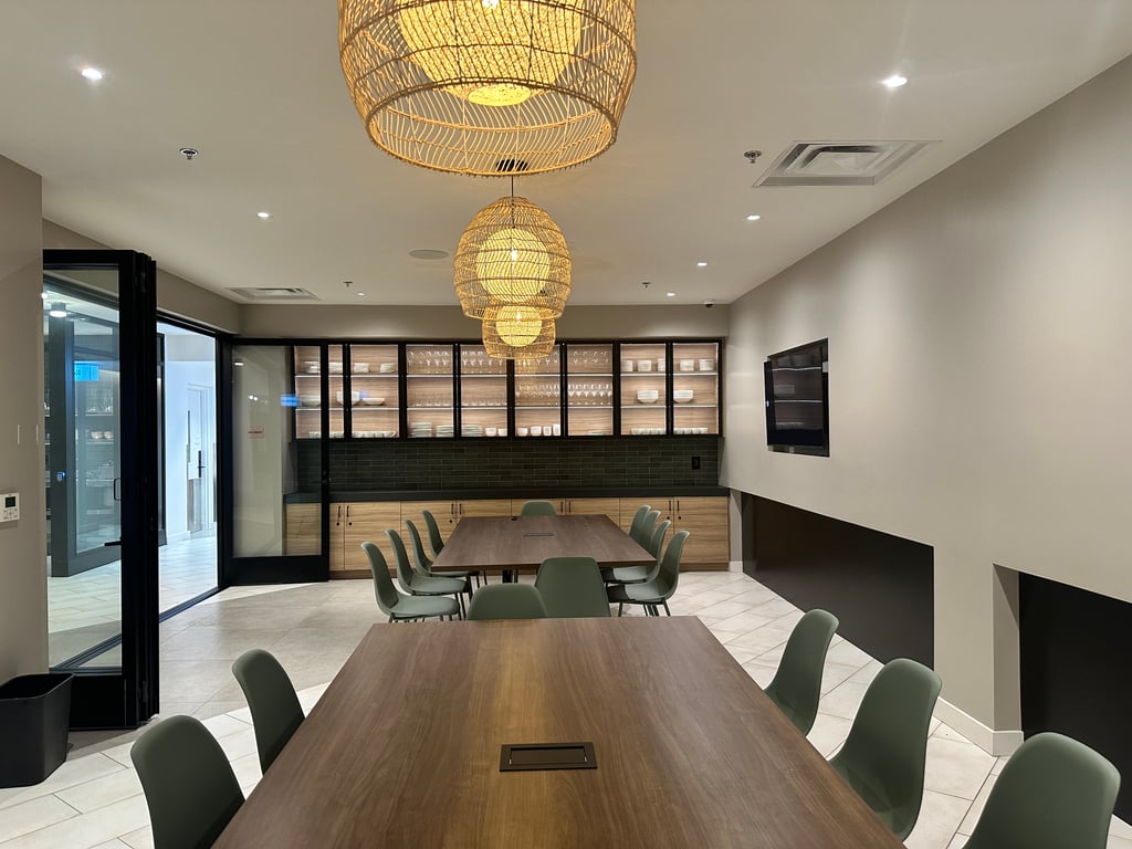 An interior shot of Large Meeting Room