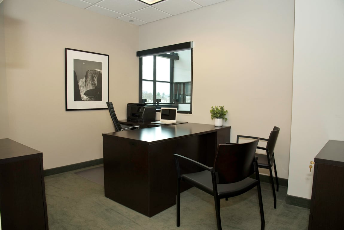 An interior shot of Private Office