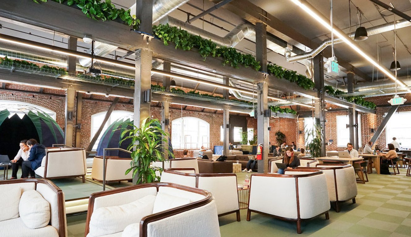 An interior shot of Werqwise - San Francisco