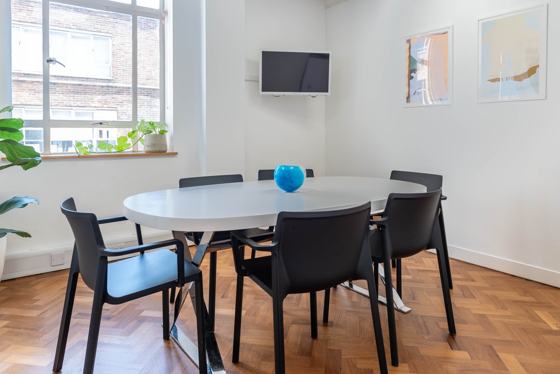 An interior shot of Meeting Room for 6 People
