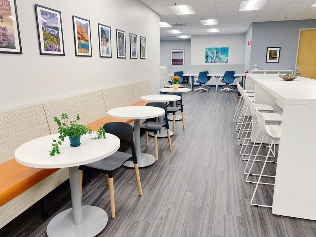 An interior shot of Pacific Workplaces - Roseville