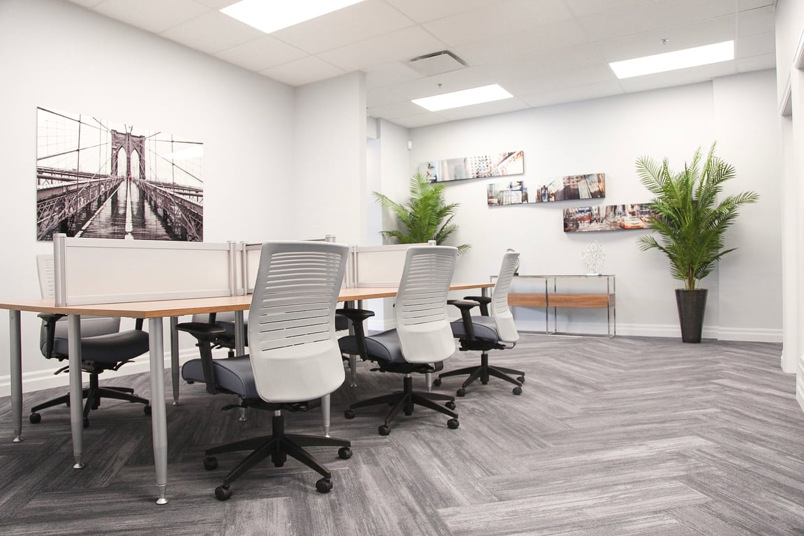An interior shot of CoWorks By Elevate - Port Coquitlam
