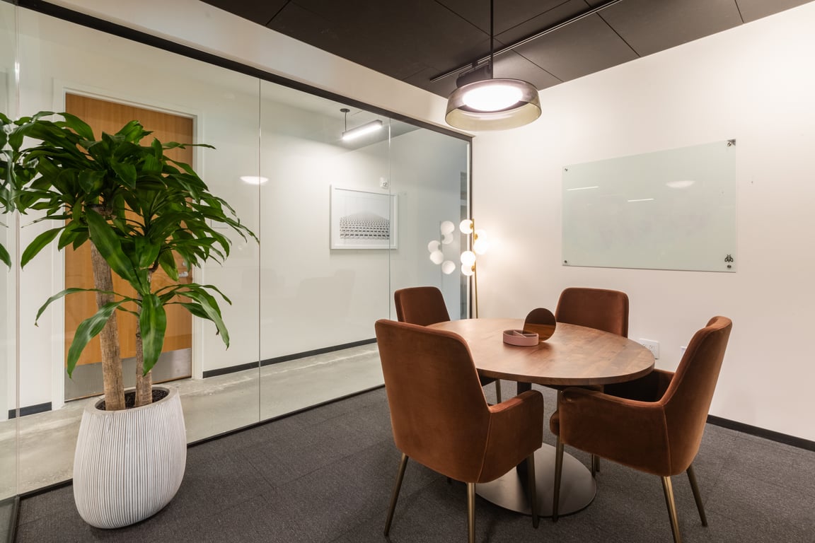 An interior shot of Meeting Room A