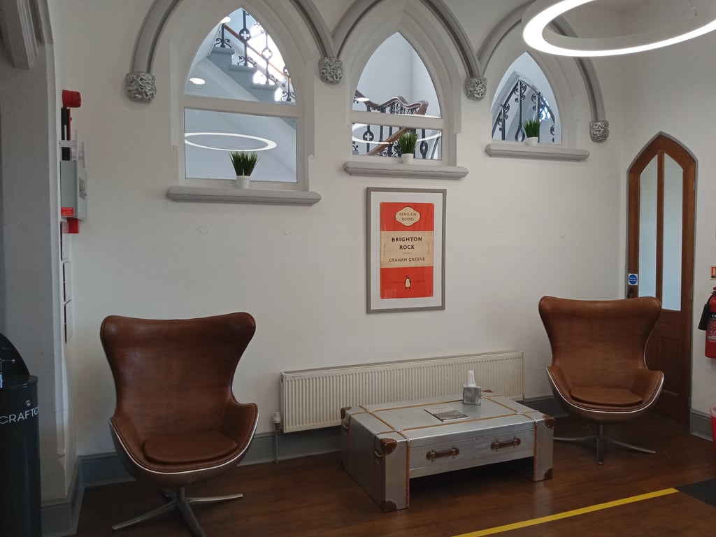 An interior shot of Citibase - Local Brighton