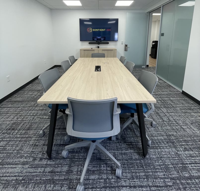 An interior shot of Eclipse Meeting Room