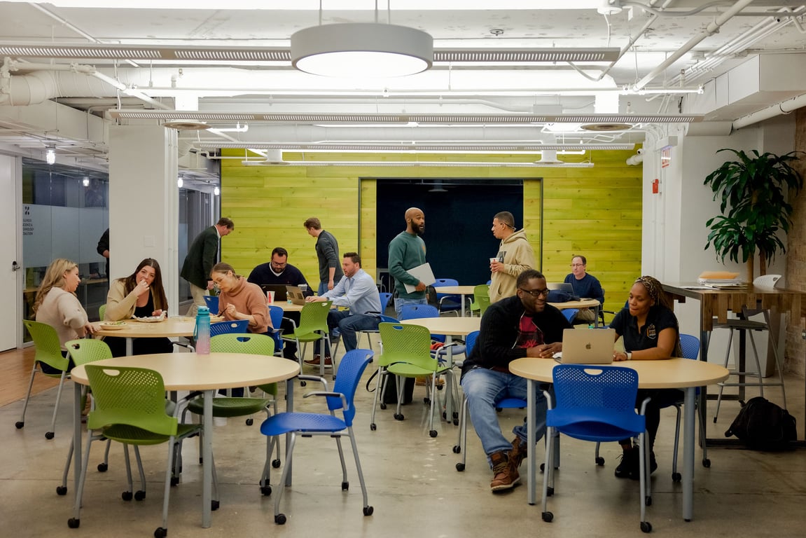 An interior shot of TeamWorking by TechNexus