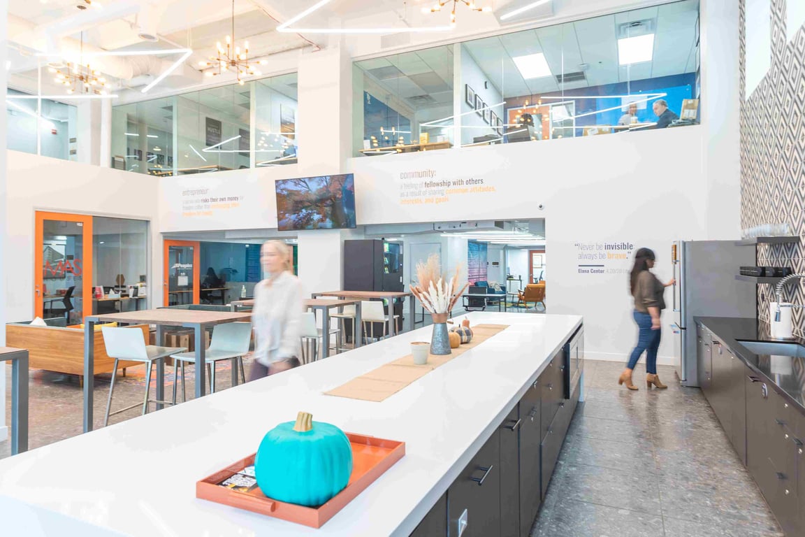 An interior shot of Expansive - Heard Building
