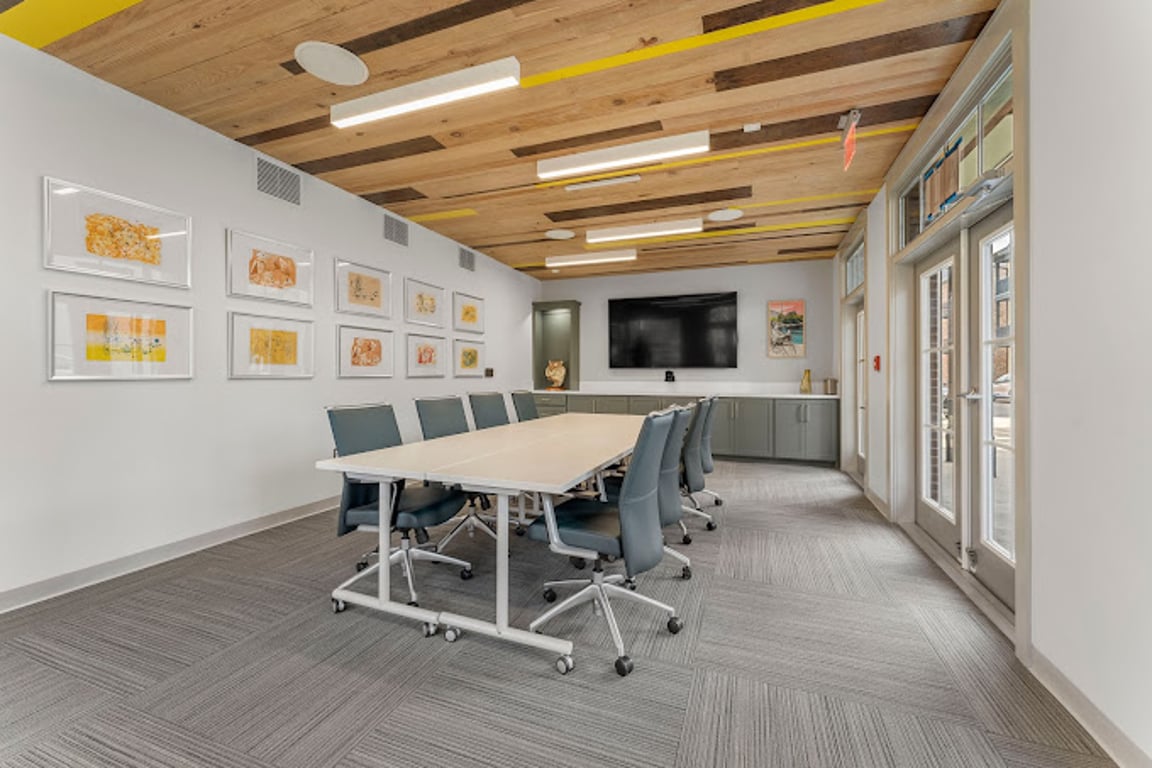 An interior shot of Meeting Room