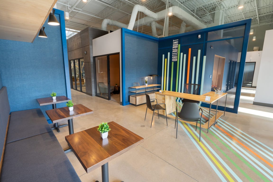 An interior shot of COhatch - Waterfront