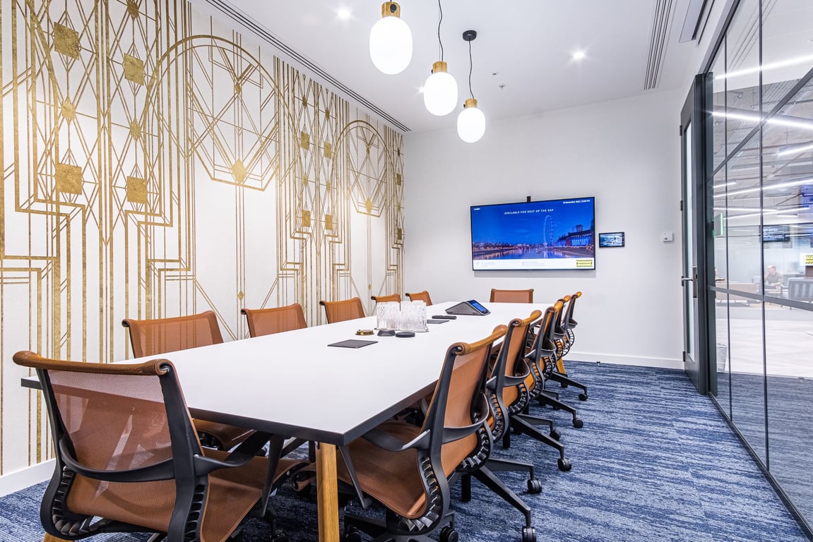 An interior shot of The London Room