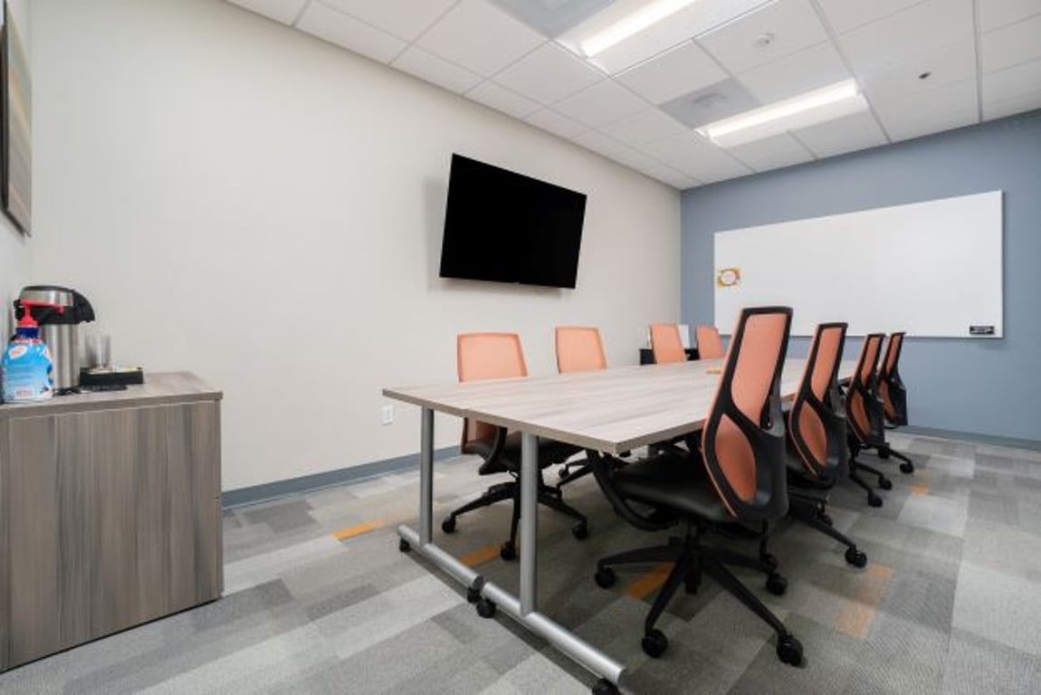 An interior shot of Large Interior Meeting Room