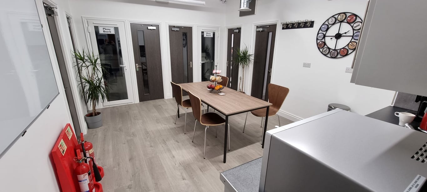 An interior shot of KOZMIK Workspace