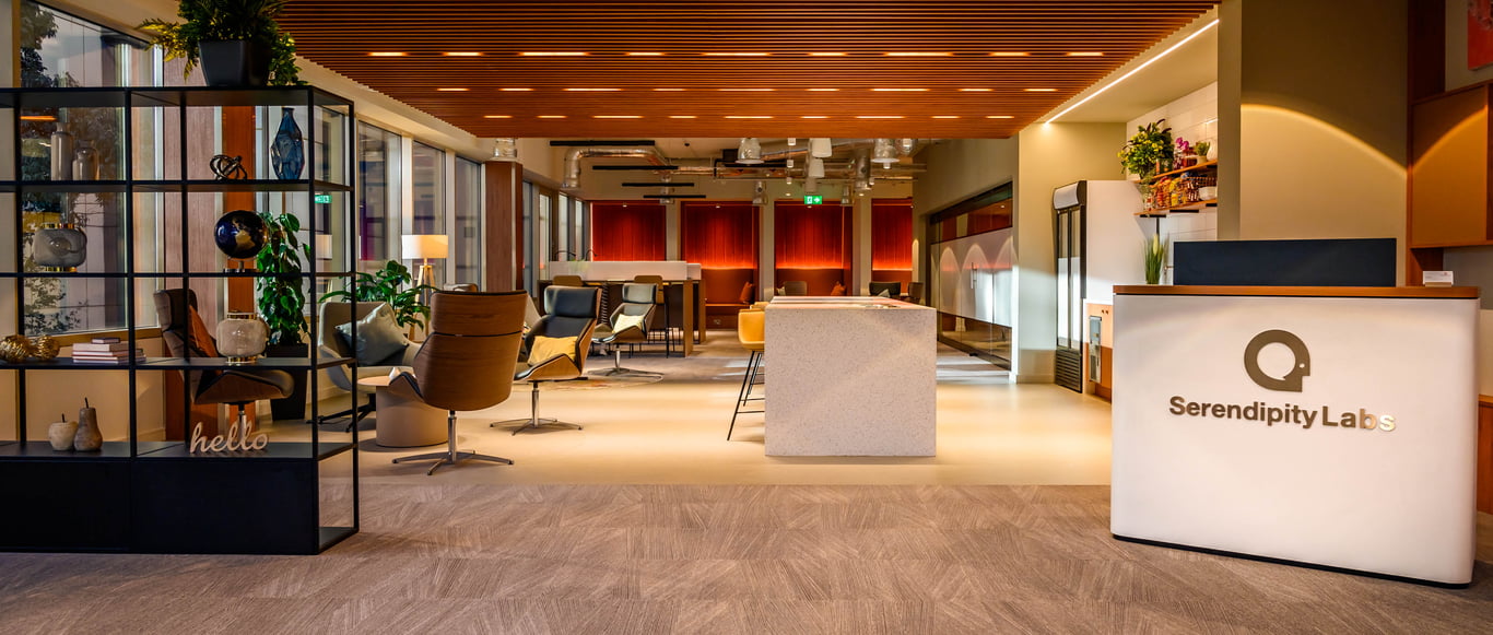 An interior shot of Serendipity Labs - Manchester - Exchange Quay