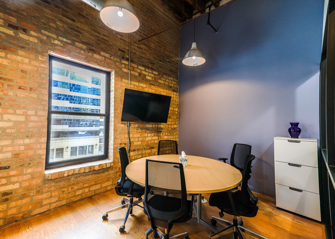 An interior shot of Lake Michigan Conference Room