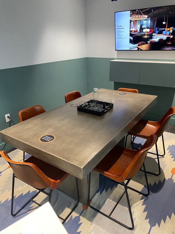 An interior shot of Trinity Conference Room