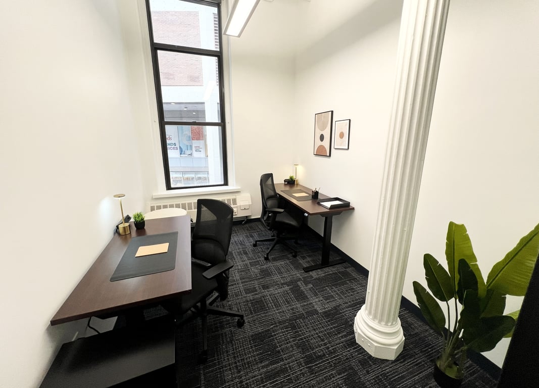 An interior shot of Private Office for 2 People