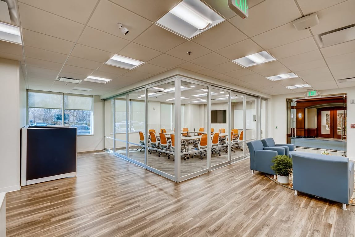 An interior shot of Doers Meeting Room