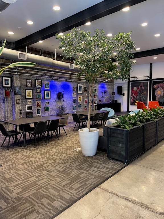 An interior shot of 1528 Webster