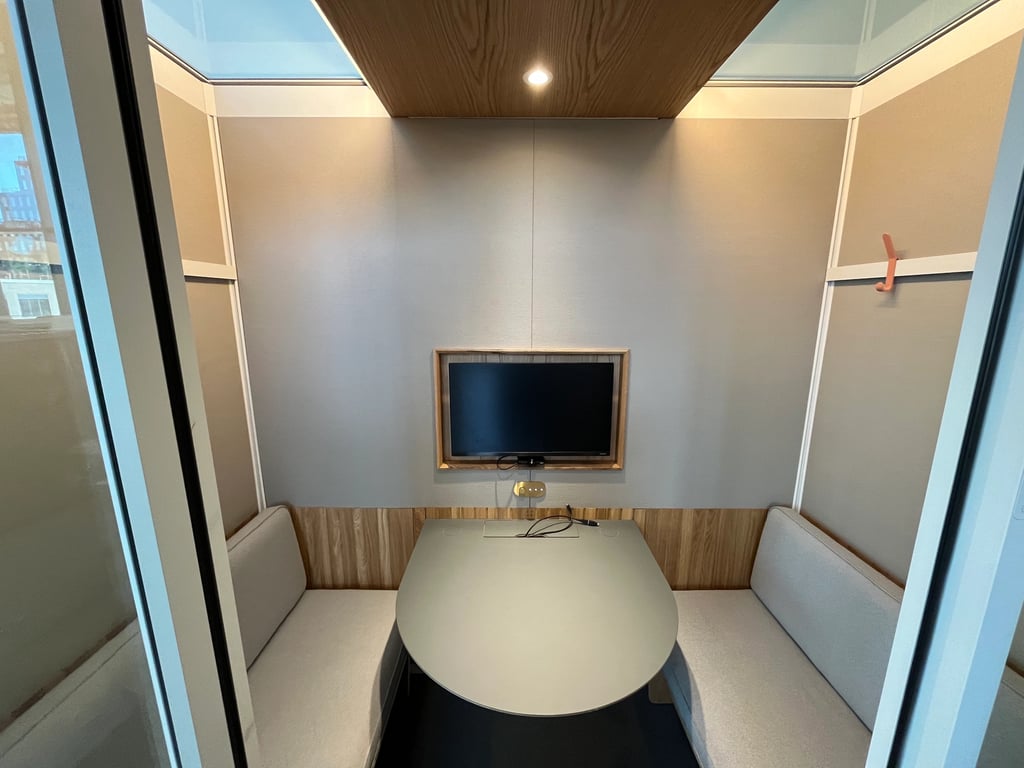 An interior shot of Pod - F