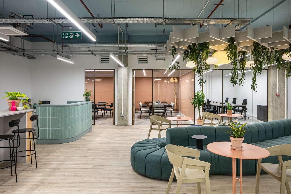 An interior shot of Spacemade - Fulham Works