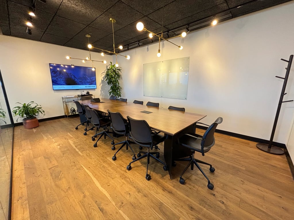 An interior shot of Conf. Room A
