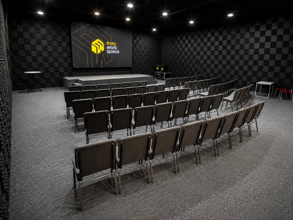 An interior shot of Conference Hall