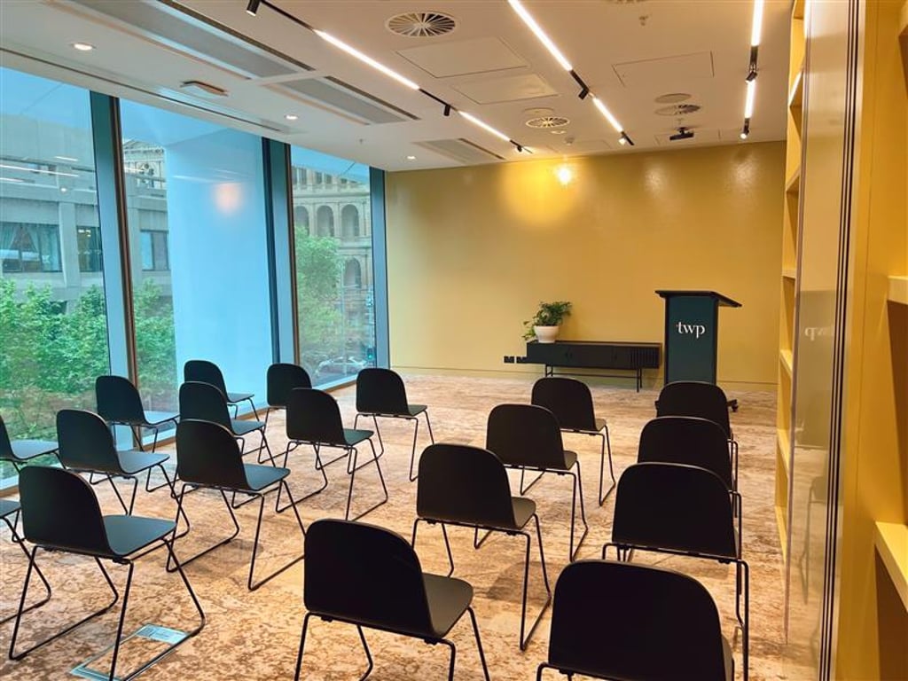 An interior shot of Eucalyptus - Training Room