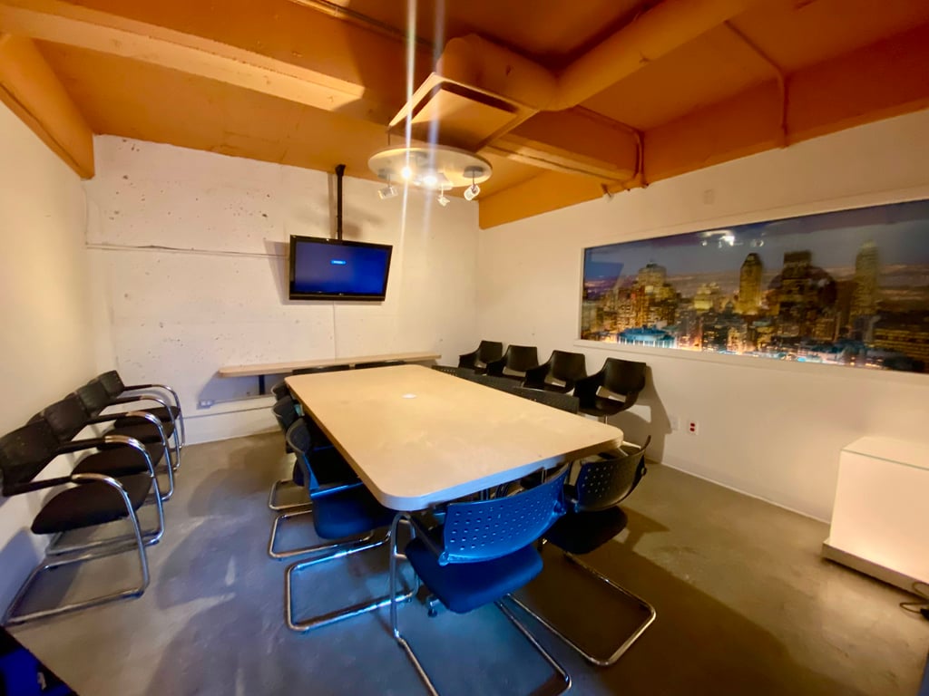 An interior shot of Conference Room Belvedere