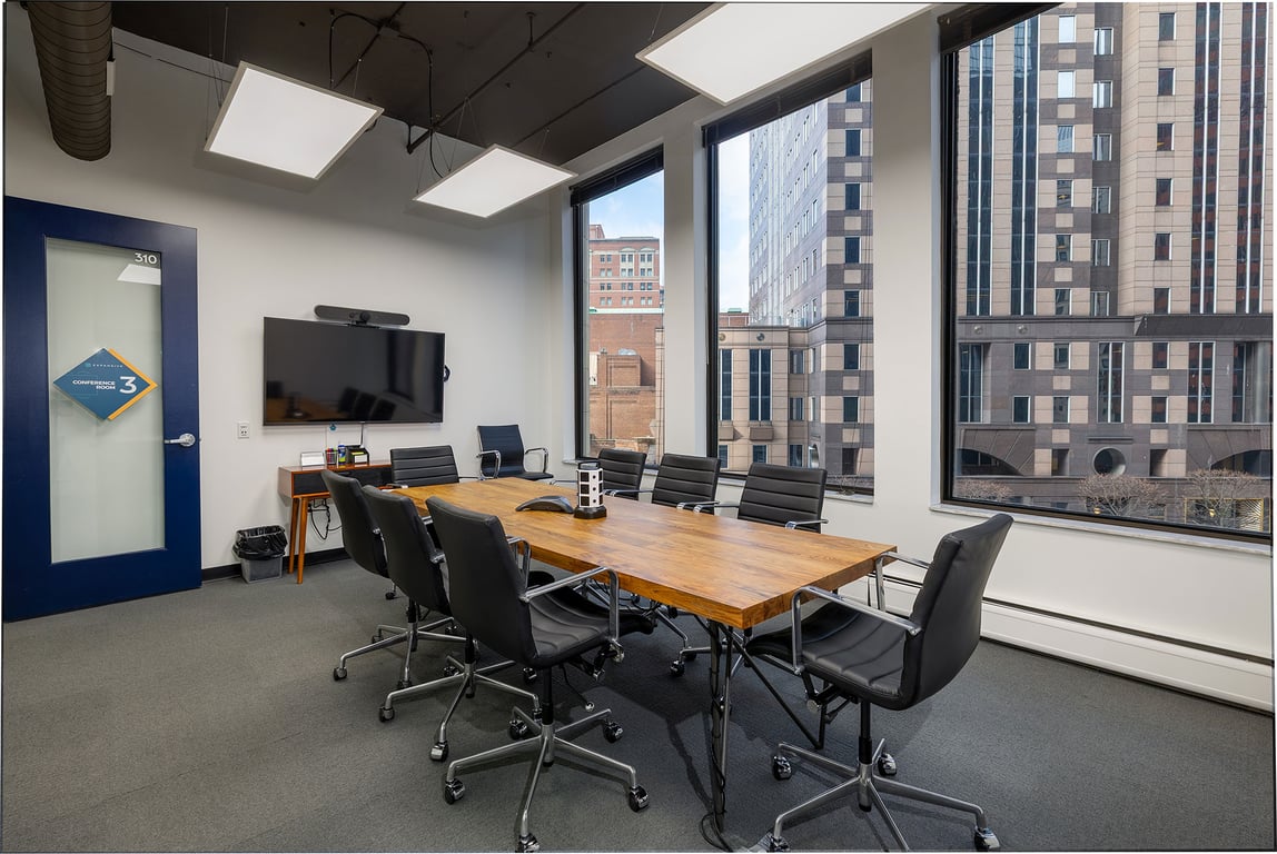 An interior shot of Conference Room 3