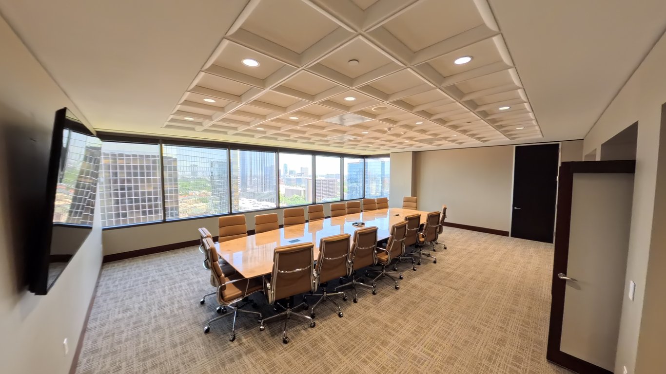 An interior shot of Boardroom