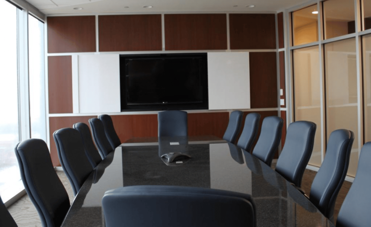 An interior shot of Large Conference Room