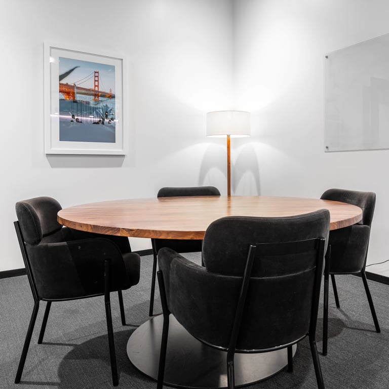 An interior shot of Conference B