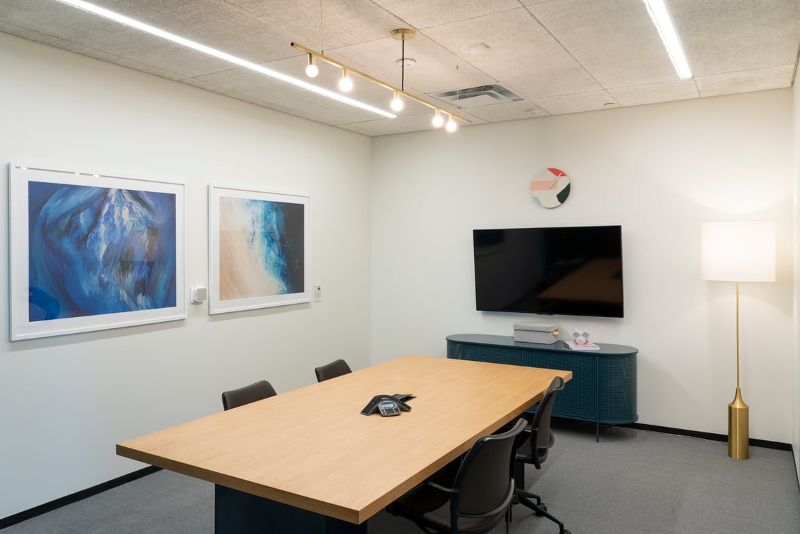 An interior shot of Conference I
