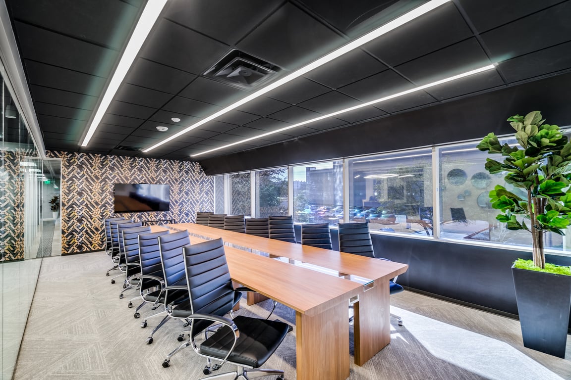 An interior shot of The Bontrager Boardroom