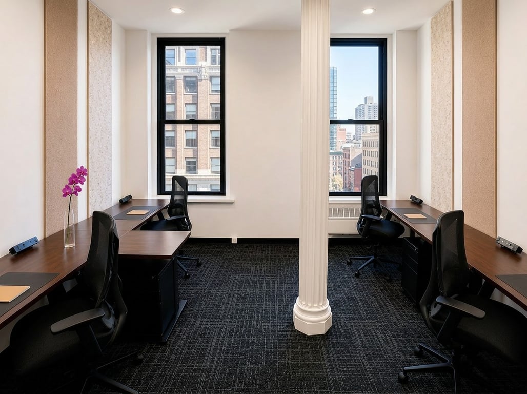 An interior shot of 4 Person Office Downtown 50 Franklin