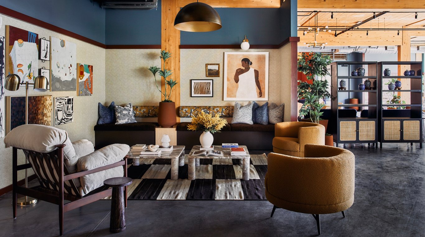 An interior shot of Ampersand Studios - Nashville