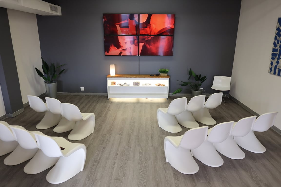 An interior shot of Event Space