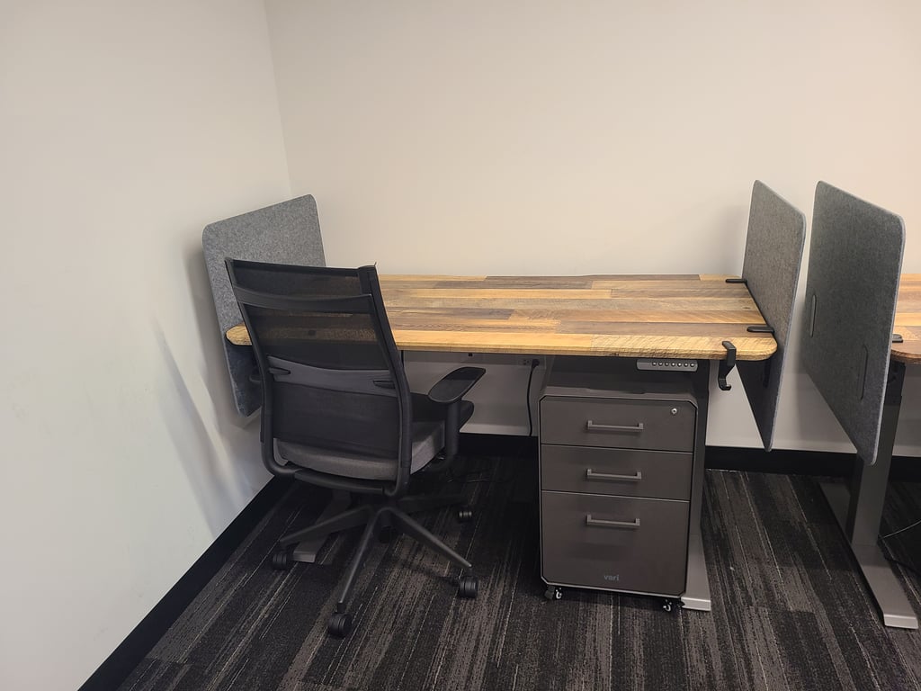 An interior shot of Dedicated Desk 229D
