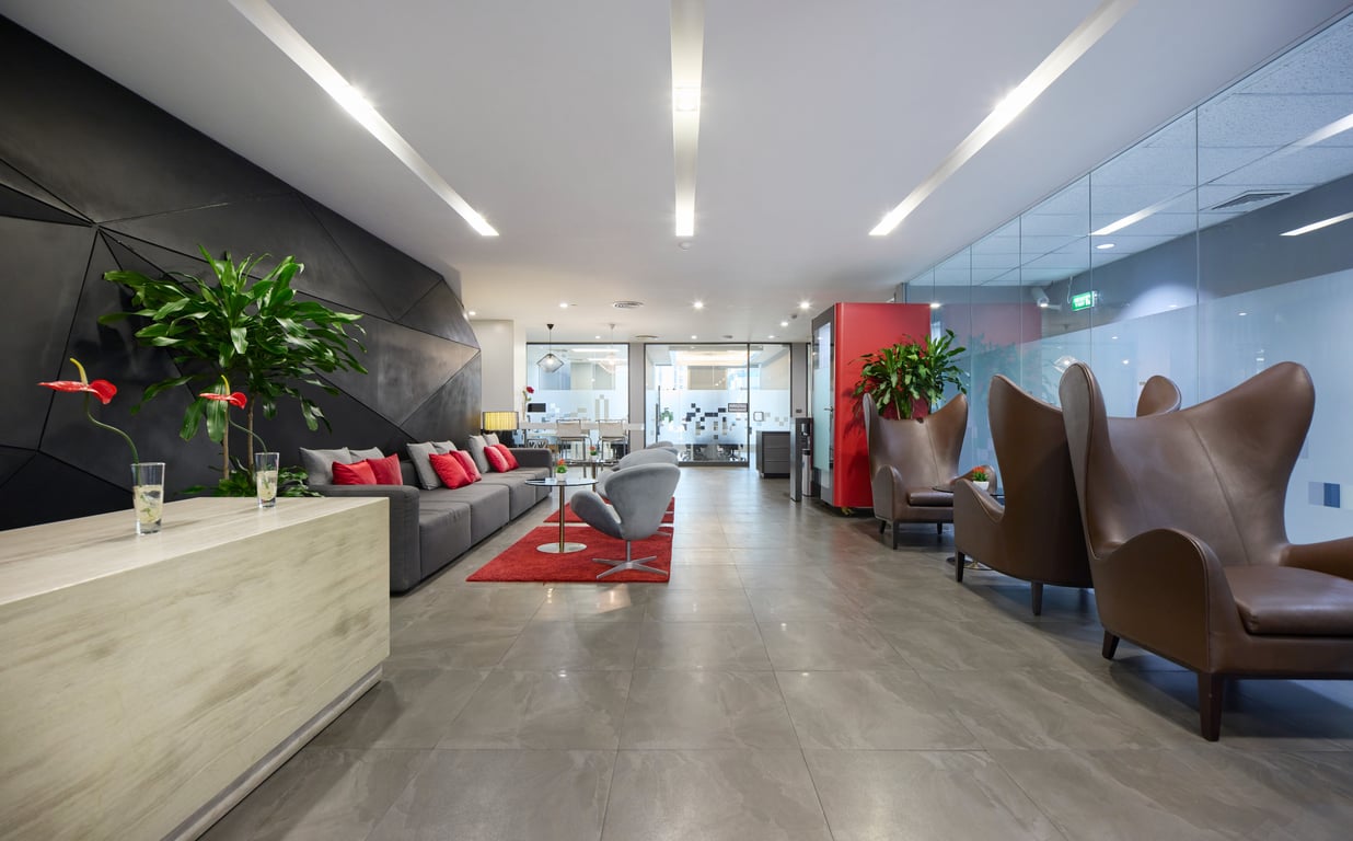 An interior shot of Antares Serviced Offices