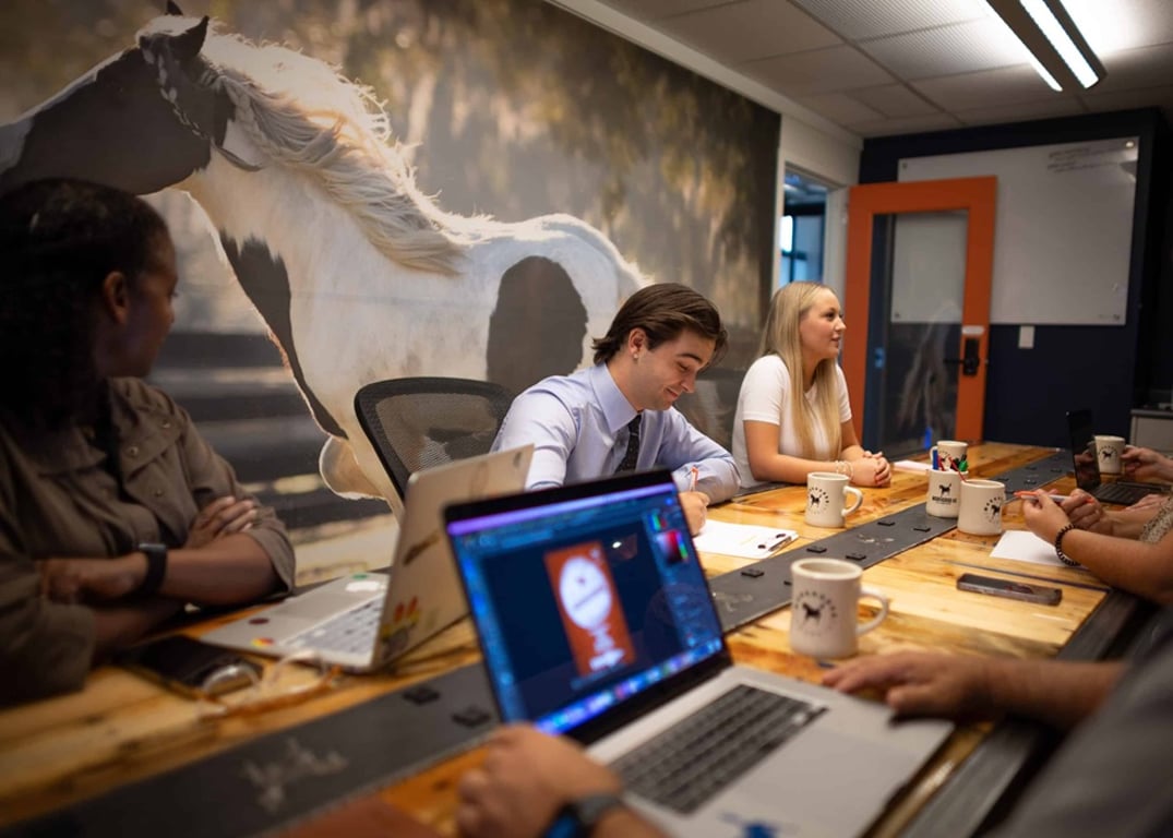 An interior shot of Seahorse Conference Room