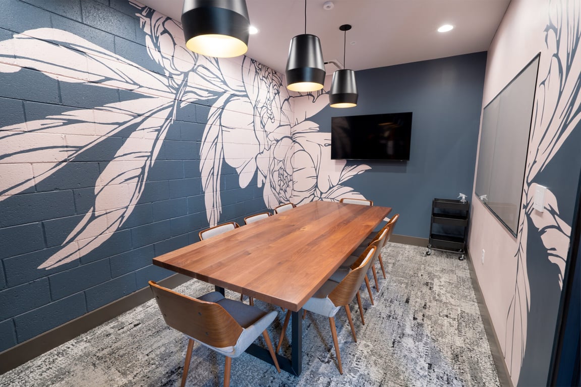 An interior shot of Garden Room